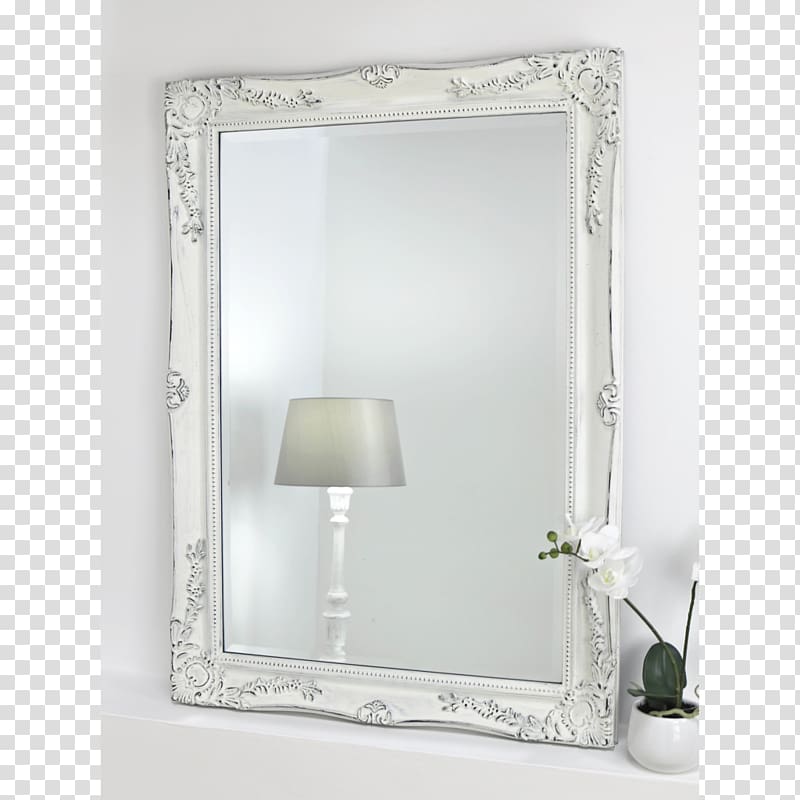 Mirror Light Glass White Rectangle, mirror transparent background PNG clipart