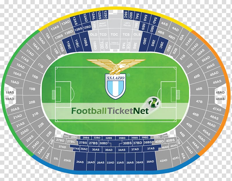 Stadio Olimpico Stadium S.S. Lazio Real Madrid C.F. Seating assignment, Ss Lazio Youth Sector transparent background PNG clipart
