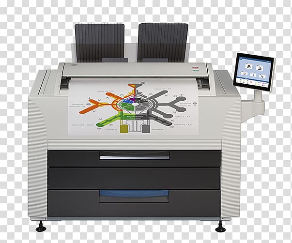 Wide-format printer Color printing System, printer transparent background PNG clipart