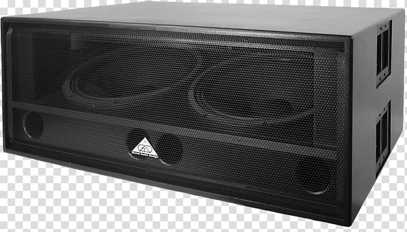 Subwoofer Sound box Car AV receiver, line array transparent background PNG clipart