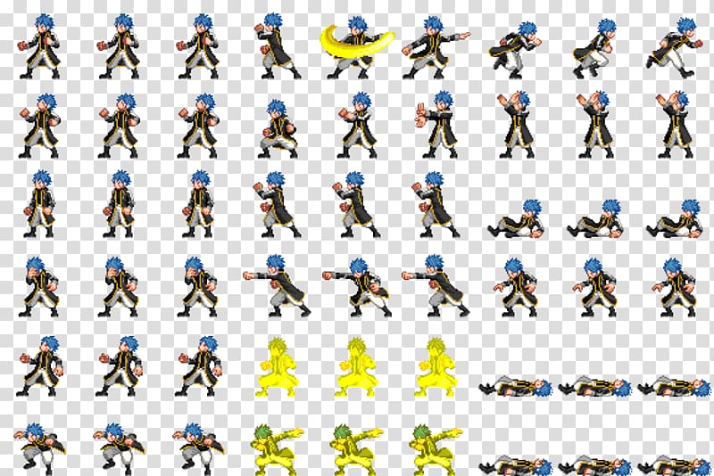 how to set up a sprite sheet for rpg maker mv 96x48 sized sprites