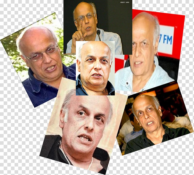 Mahesh Bhatt Collage, Mahesh Bhatt transparent background PNG clipart