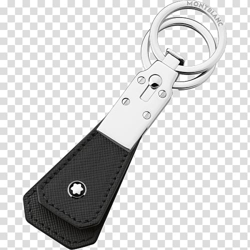 Montblanc Key Chains Meisterstück Fob Leather, gift transparent background PNG clipart