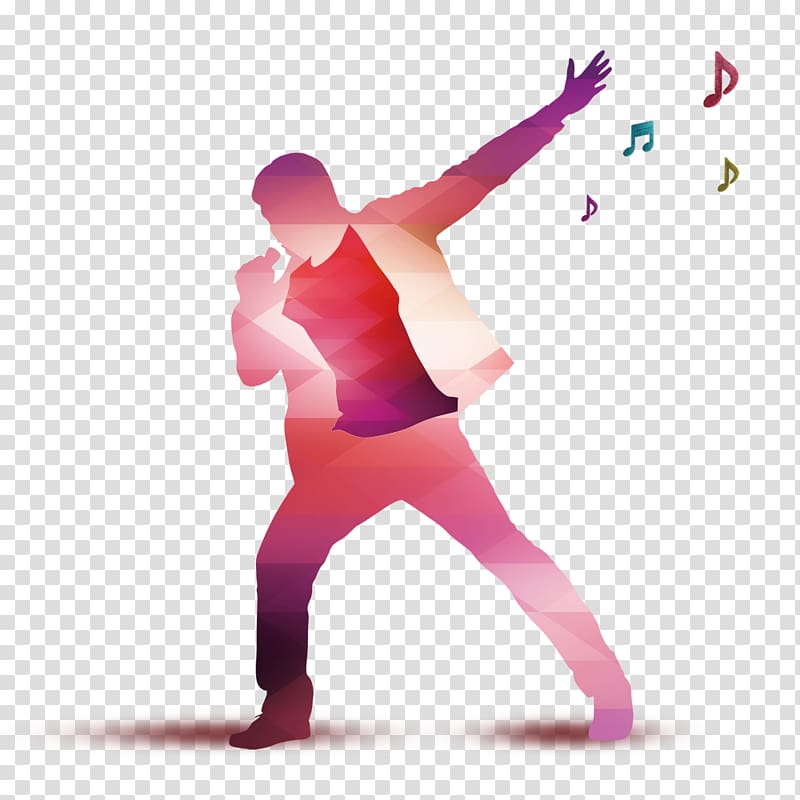 male singing stencil, , Singing man transparent background PNG clipart