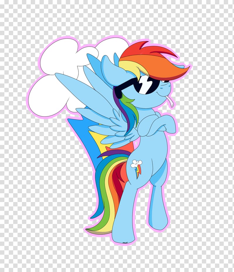 Pony Rainbow Dash Arm folding, arm transparent background PNG clipart