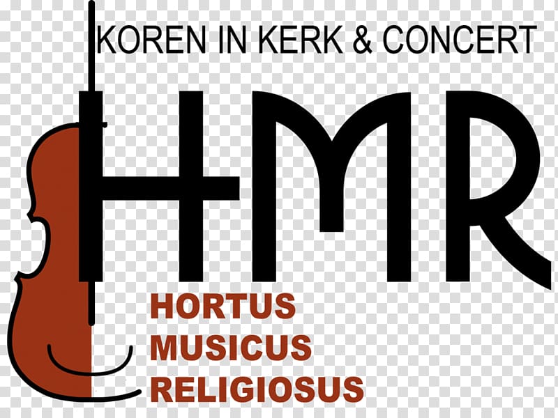 Hortus Musicus Religiosus (H.M.R.) Gertrudiskerk Logo Font, koren transparent background PNG clipart