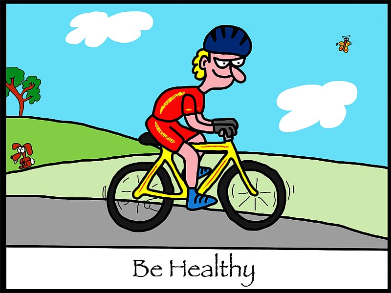 Health Road bicycle Healing , A Of A Sick Person transparent background PNG clipart