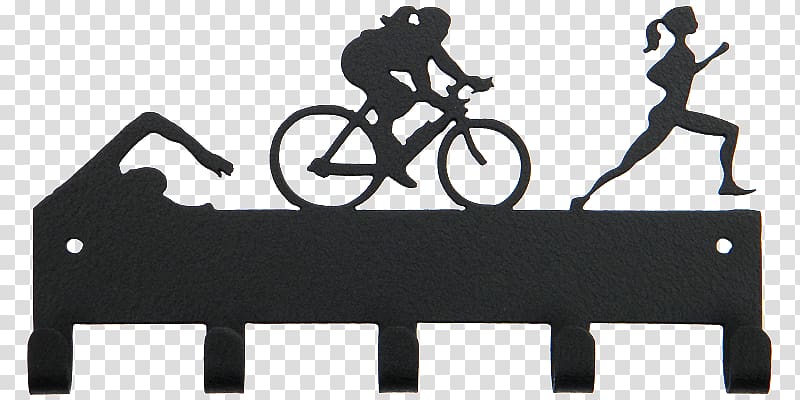 Ironman Triathlon Running Aquathlon Swimming, swim bike run transparent background PNG clipart