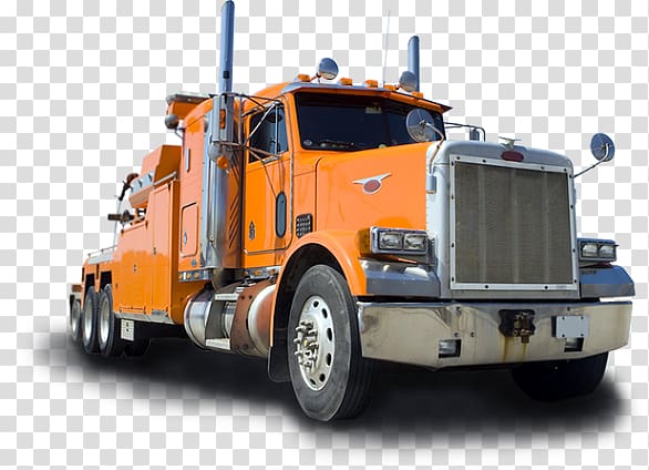 Car Tow truck Towing Semi-trailer truck, car transparent background PNG clipart