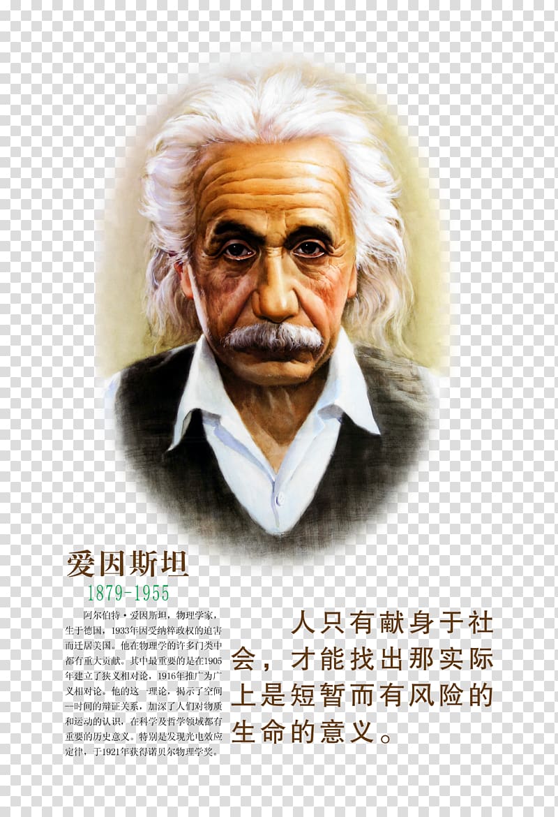 Albert Einstein The Theory of Relativity Scientist, Einstein panels transparent background PNG clipart