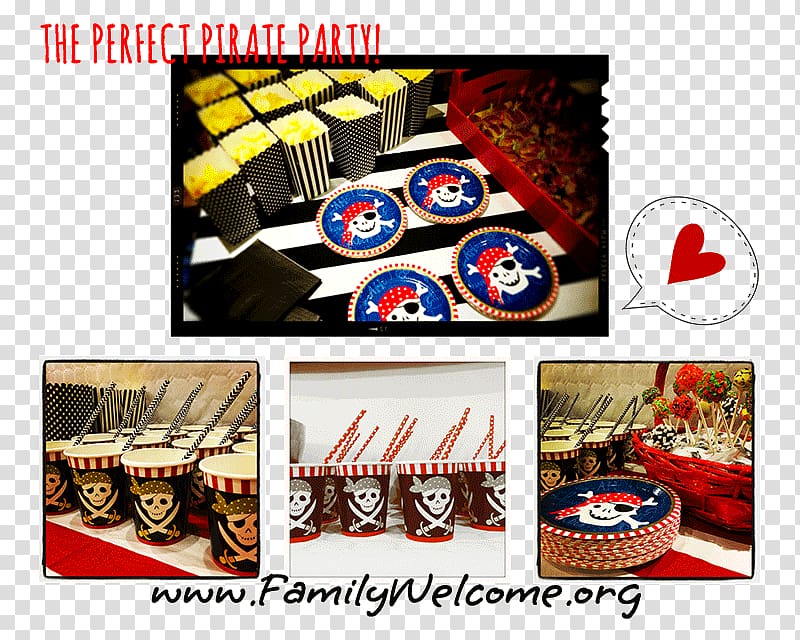 Pirate Party Buffet Birthday cake, infant welcome party transparent background PNG clipart