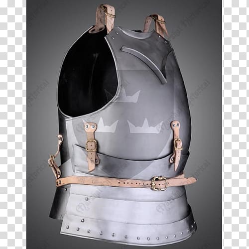 Breastplate 15th century Cuirass Plate armour, armour transparent background PNG clipart