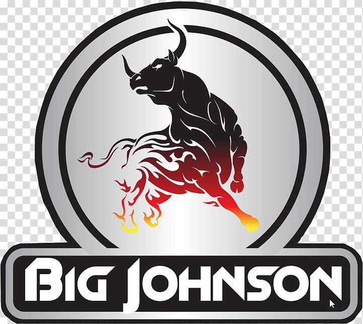 Logo Big Johnson Bull Brand Tattoo, bull transparent background PNG clipart