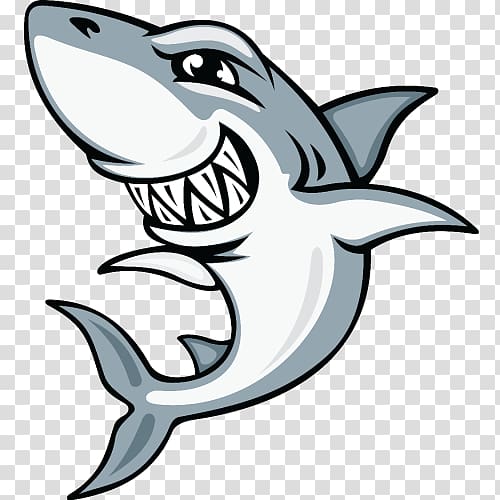 Scary Sharks Open Great white shark, shark transparent background PNG clipart