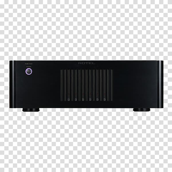 Audio power amplifier Electronics High-definition television Rotel, stereo crown transparent background PNG clipart