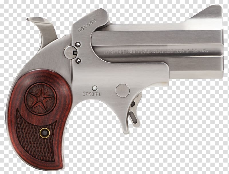 Bond Arms Derringer .45 Colt .410 bore .357 Magnum, Handgun transparent background PNG clipart