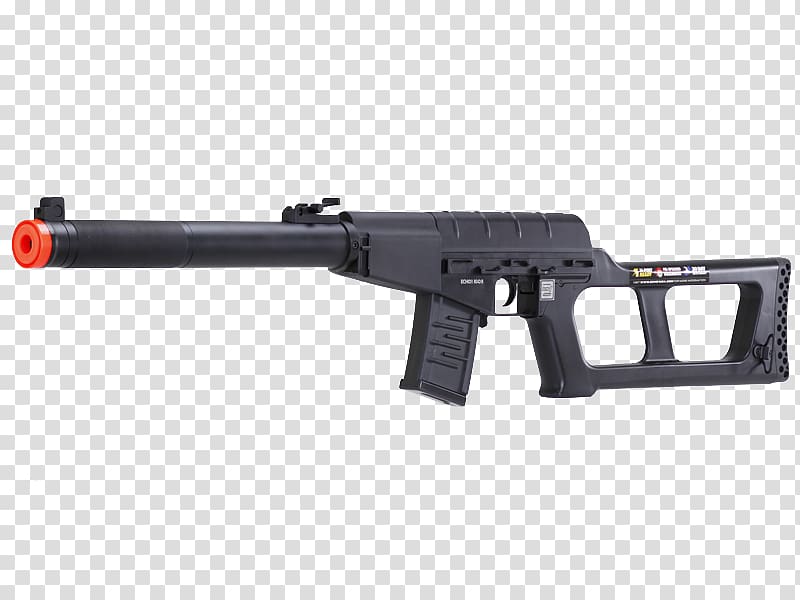 Airsoft Guns VSS Vintorez Trigger Weapon, weapon transparent background PNG clipart