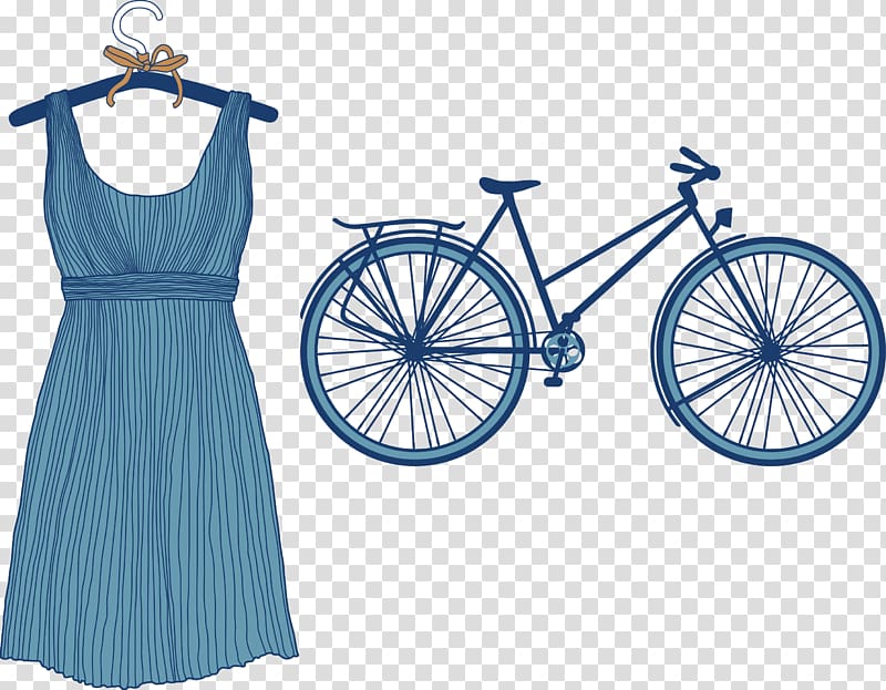 Mountain bike Giant Bicycles Electric bicycle Shimano, cartoon bicycle painted blue dress transparent background PNG clipart
