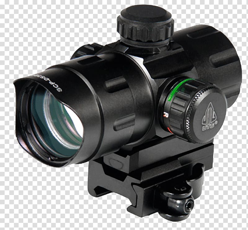 Red dot sight Reflector sight Picatinny rail Telescopic sight, Ruger American Pistol transparent background PNG clipart