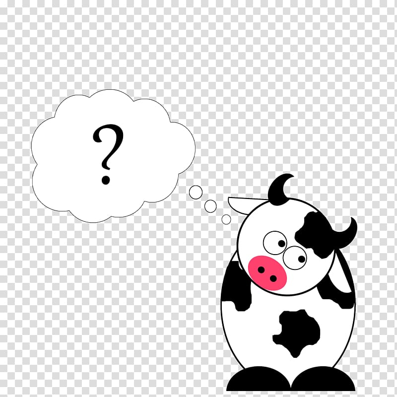 Cattle Advertising inventory Herd, confused transparent background PNG clipart