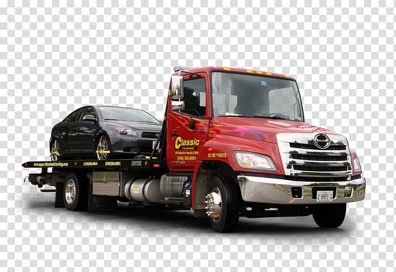 Car Tow truck Towing Roadside assistance, truck transparent background PNG clipart