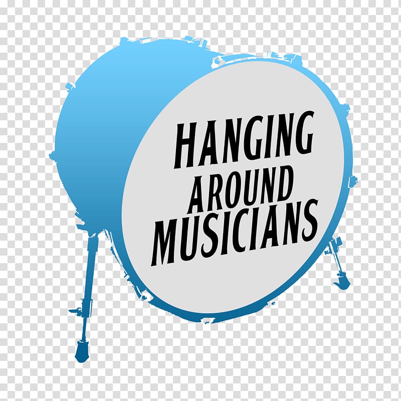 Logo Graphic design Hanging Around Musicians Drummer, launch transparent background PNG clipart