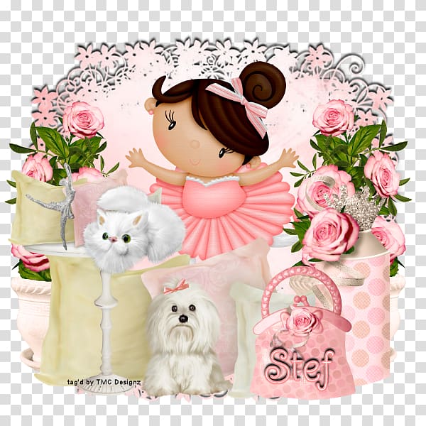 Doll Textile Puppy love Pink M, doll transparent background PNG clipart