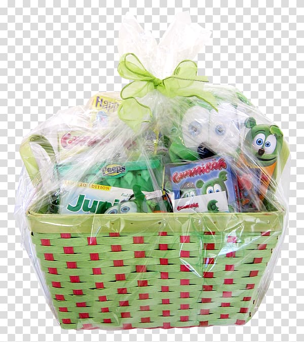 Food Gift Baskets Hamper Plastic, beautiful easter basket transparent background PNG clipart