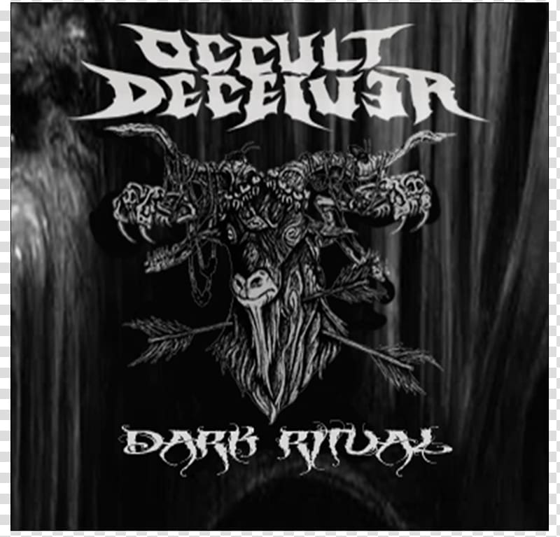 Dark Ritual Occult Deceiver Album cover Minor scale, Shut Hell transparent background PNG clipart