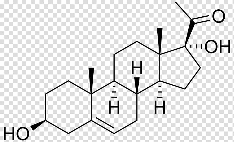 17α-Hydroxypregnenolone Estradiol Hydroxyprogesterone Cortisol, Lone transparent background PNG clipart