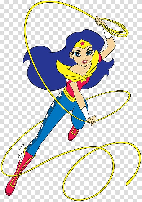 Wonder Woman DC Super Hero Girls Kara Zor-El Batgirl Supergirl, Supergirl Cartoon Cat transparent background PNG clipart