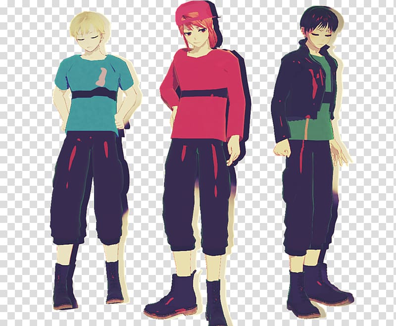 The Rowdyruff Boys Anime Digital art , Rowdyruff Boys transparent background PNG clipart