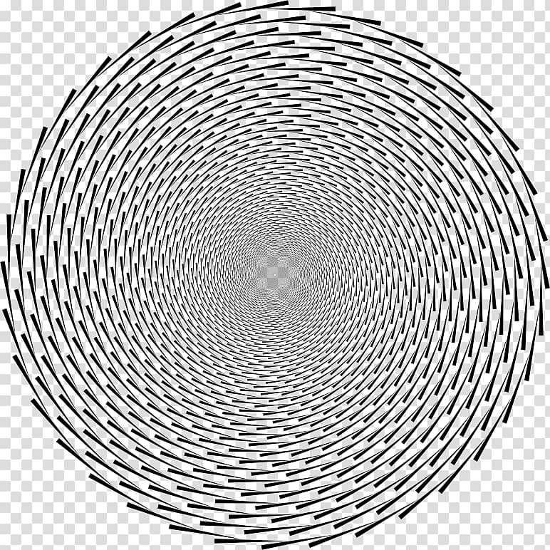 Optical illusion Fraser spiral illusion Op art Circle, circle transparent background PNG clipart