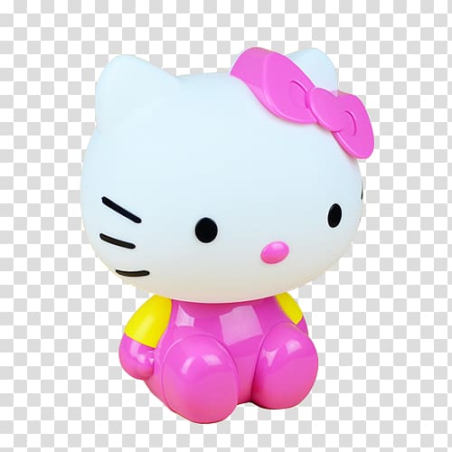 Hello Kitty Table Lamp Incandescent light bulb, hello kitty garden transparent background PNG clipart