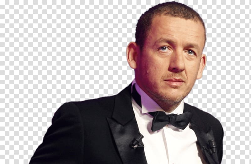 man looking side, Dany Boon Tuxedo transparent background PNG clipart