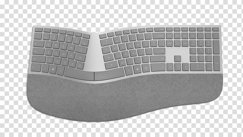 Computer keyboard Computer mouse Surface Studio Microsoft Surface Ergonomic Keyboard, Computer Mouse transparent background PNG clipart