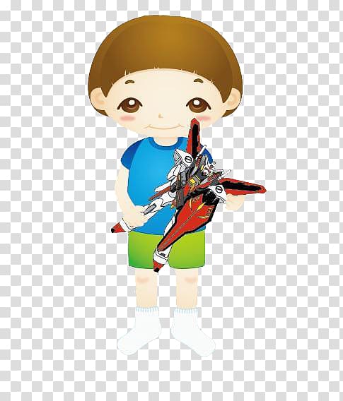 Boy Toy Play, Play Transformers toy hand to do up the little boy transparent background PNG clipart