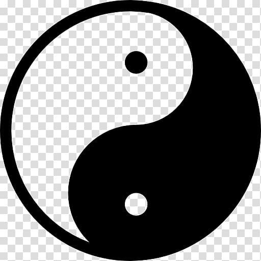Yin and yang Symbol Traditional Chinese medicine Taijitu Tai chi, symbol transparent background PNG clipart