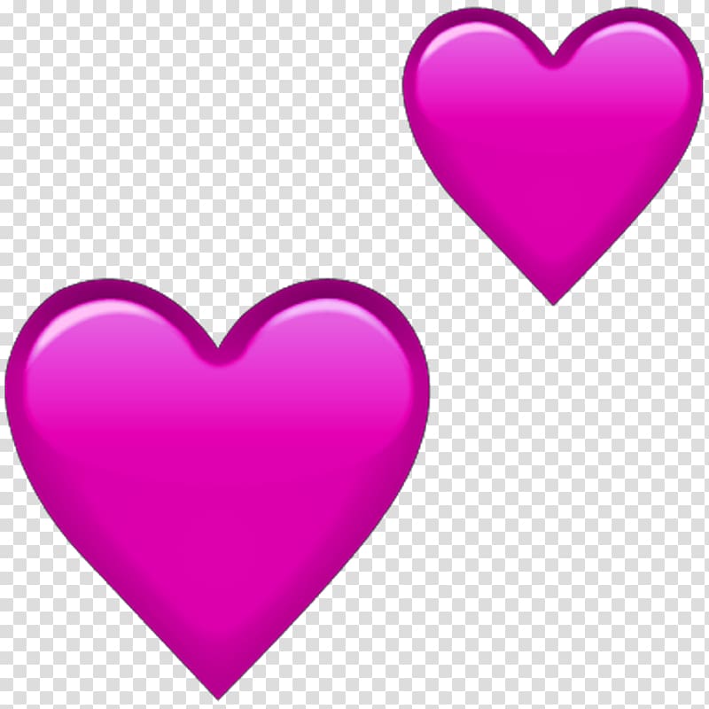 Emoji Heart Sticker , pink heart transparent background PNG clipart ...