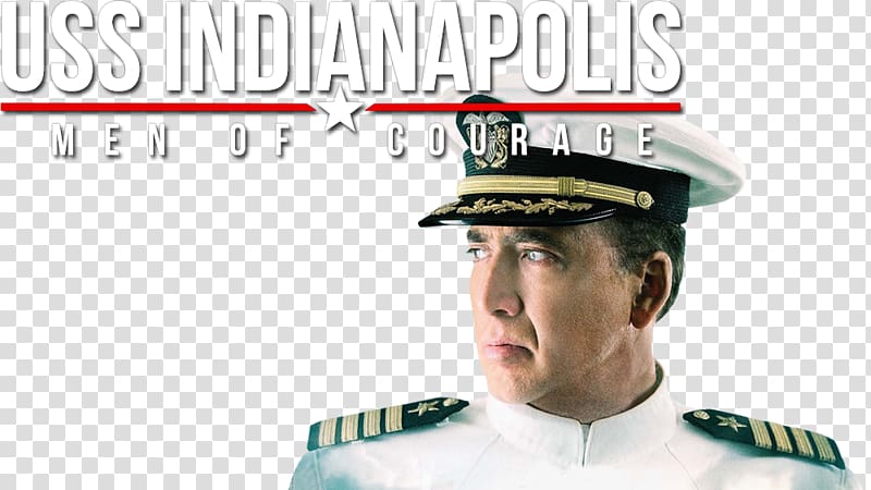 Nicolas Cage USS Indianapolis: Men of Courage Captain McVay Film, united states transparent background PNG clipart
