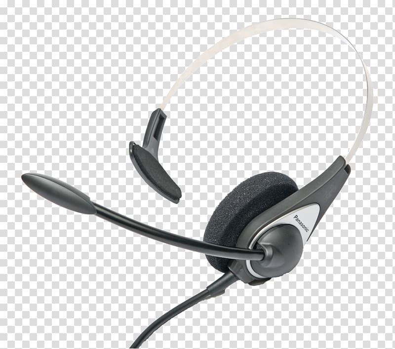 Headphones Audio Panasonic Microphone Drive-through, headset transparent background PNG clipart