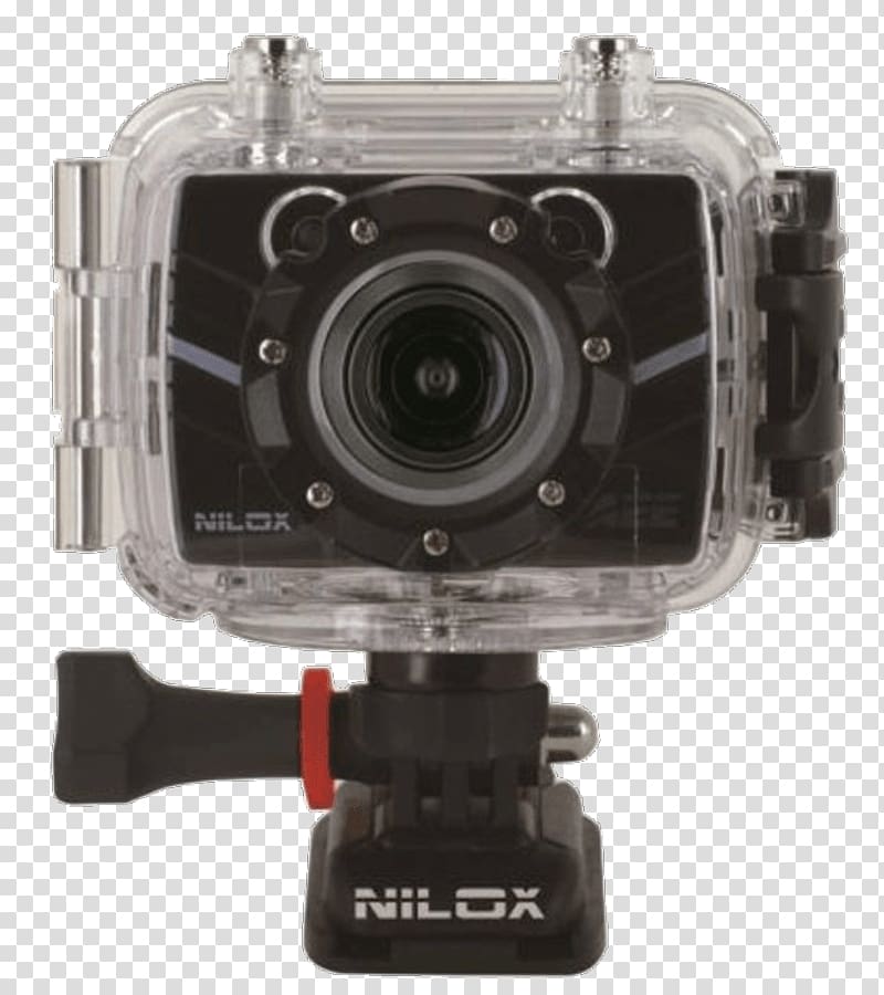 Action camera Video Cameras Nilox Foolish 1080p, Camera transparent background PNG clipart