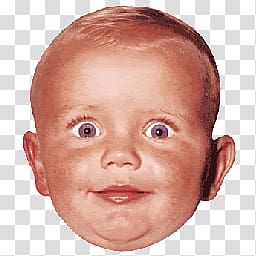 baby's face, Baby Face transparent background PNG clipart