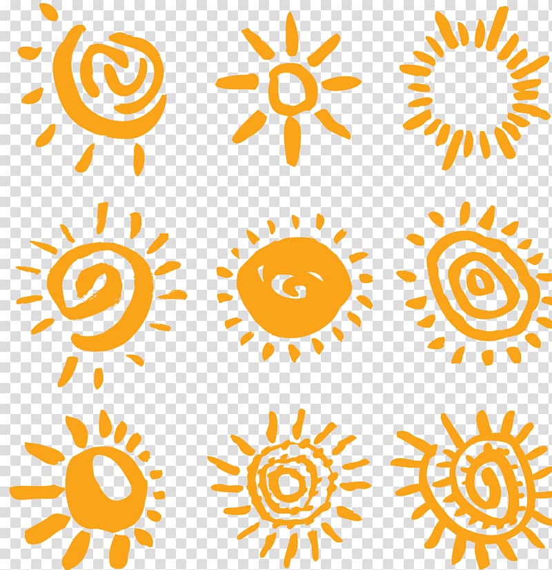 Sun album transparent background PNG clipart