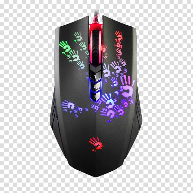 Computer mouse A4tech Bloody A60 Blazing V-Track Core 2 Gaming mouse Computer keyboard USB, Computer Mouse transparent background PNG clipart