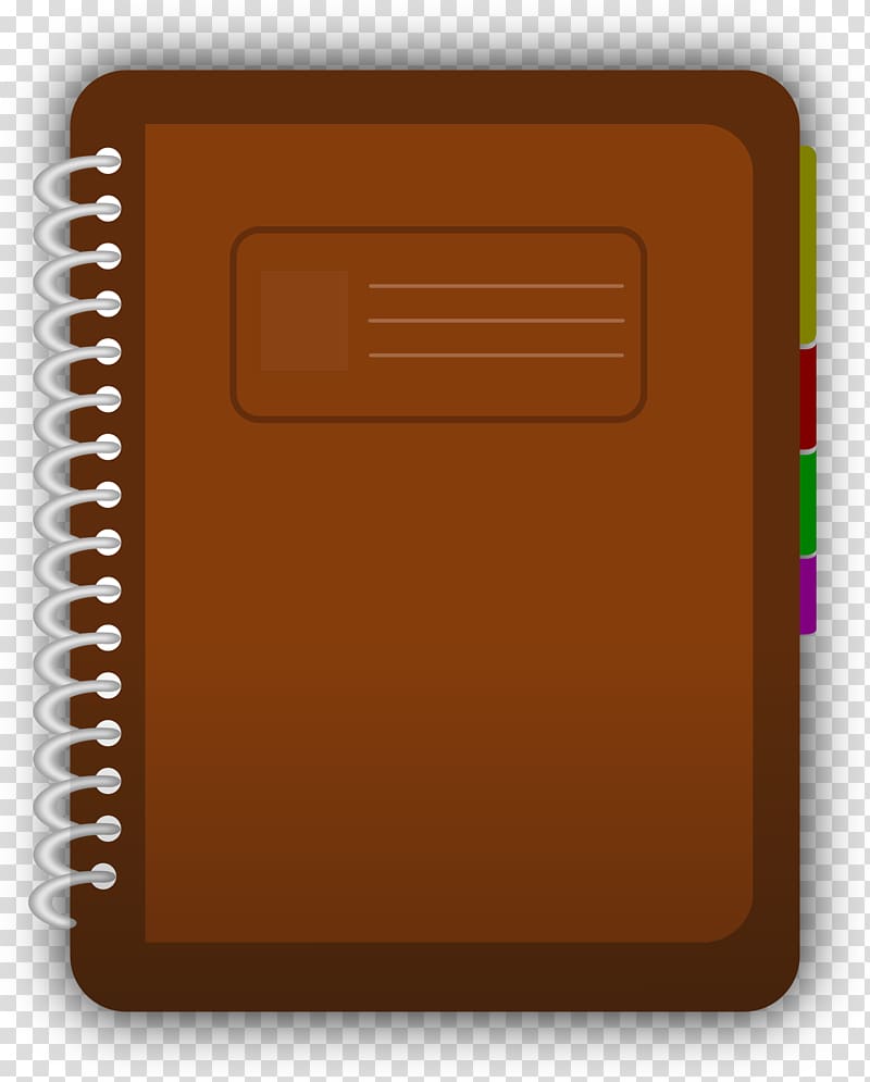 Diary , planner transparent background PNG clipart
