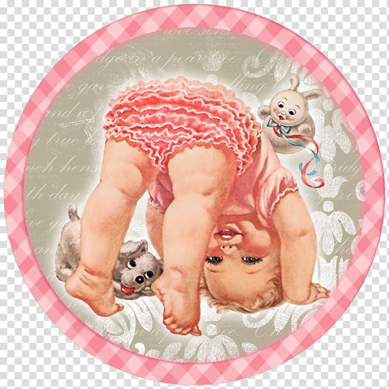 girl playing with white puppy artwork painting, Diaper Baby announcement Infant Child Baby shower, watercolor cute transparent background PNG clipart