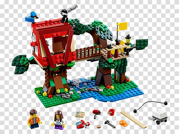 Lego Creator LEGO 31053 Creator Treehouse Adventures Toy Lego City, toy transparent background PNG clipart