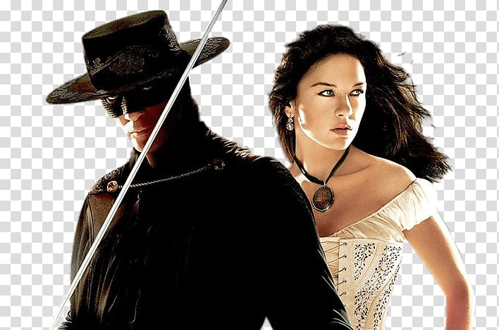 Catherine Zeta-Jones The Legend of Zorro Film Streaming media, Zorro transparent background PNG clipart