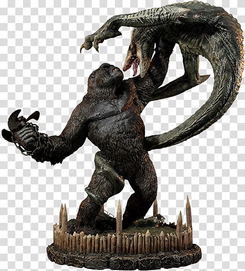 King Kong Web crawler Legendary Entertainment V. rex Statue, skull island transparent background PNG clipart